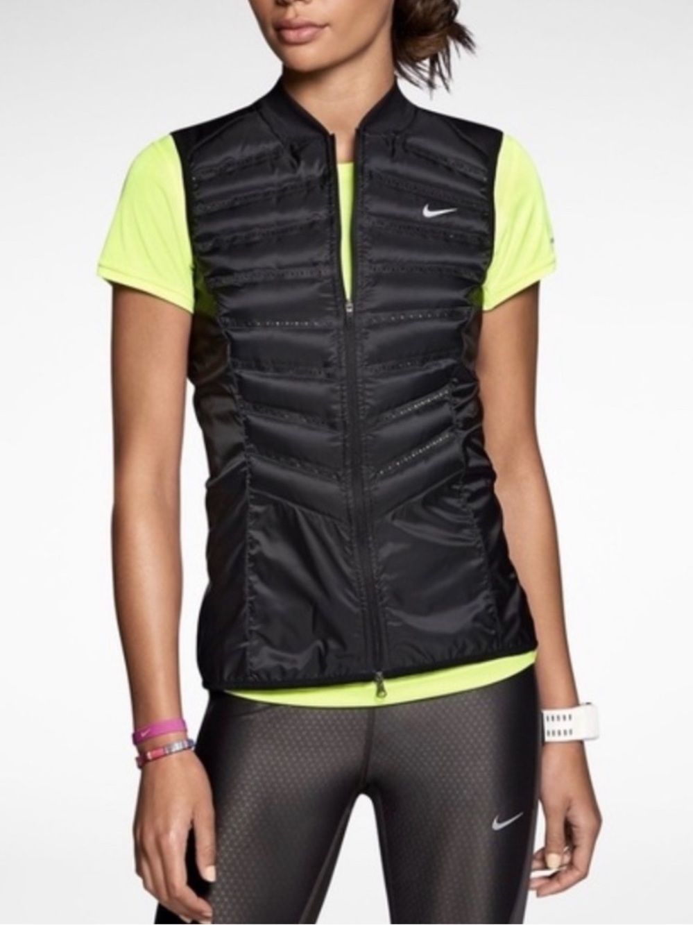 Nike Aeroloft 800 Running Gilet Down Lightweight Vest Womens Small